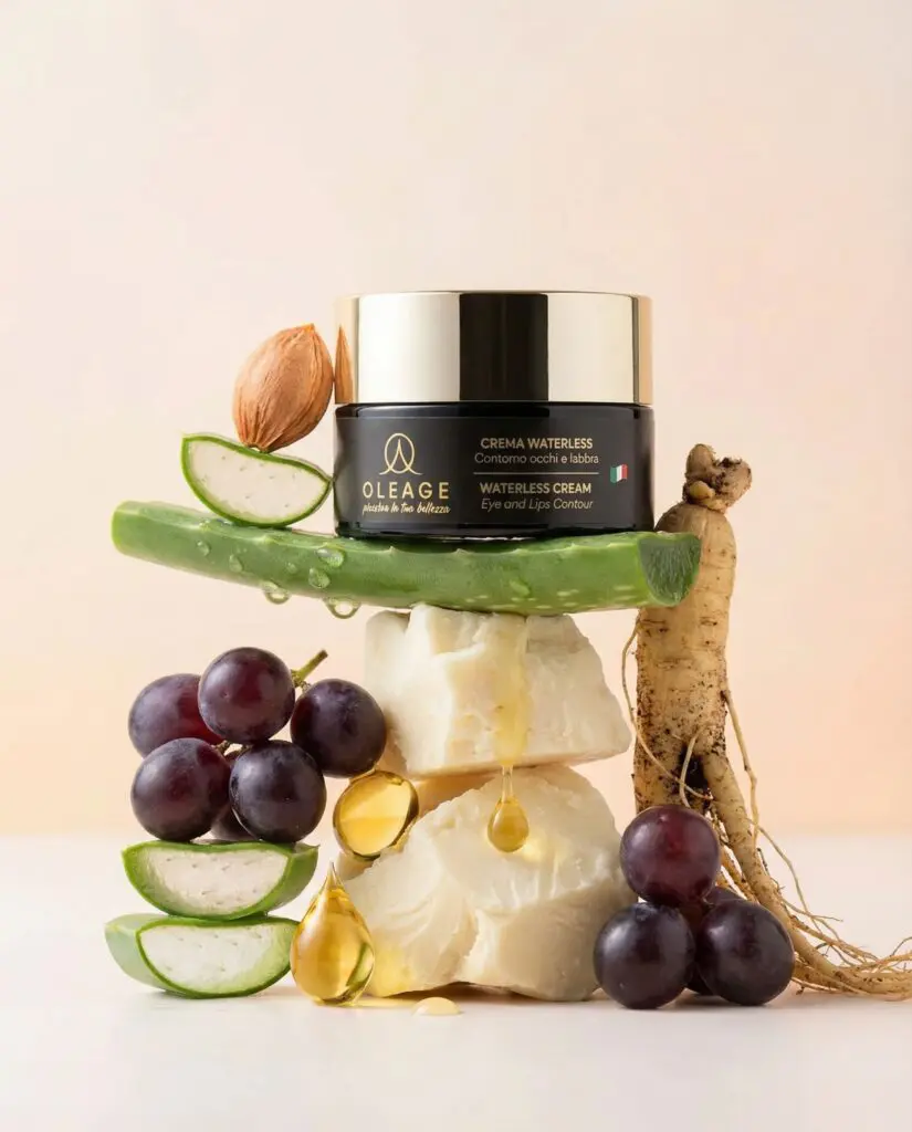 Crema Contorno Occhi e Labbra Classic Ristrutturante Waterless Oleage - 1