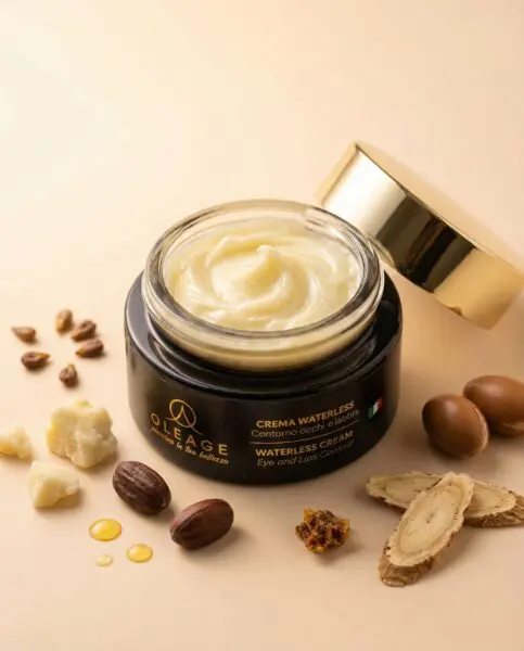 Crema Contorno Occhi e Labbra Classic Ristrutturante Waterless Oleage 2