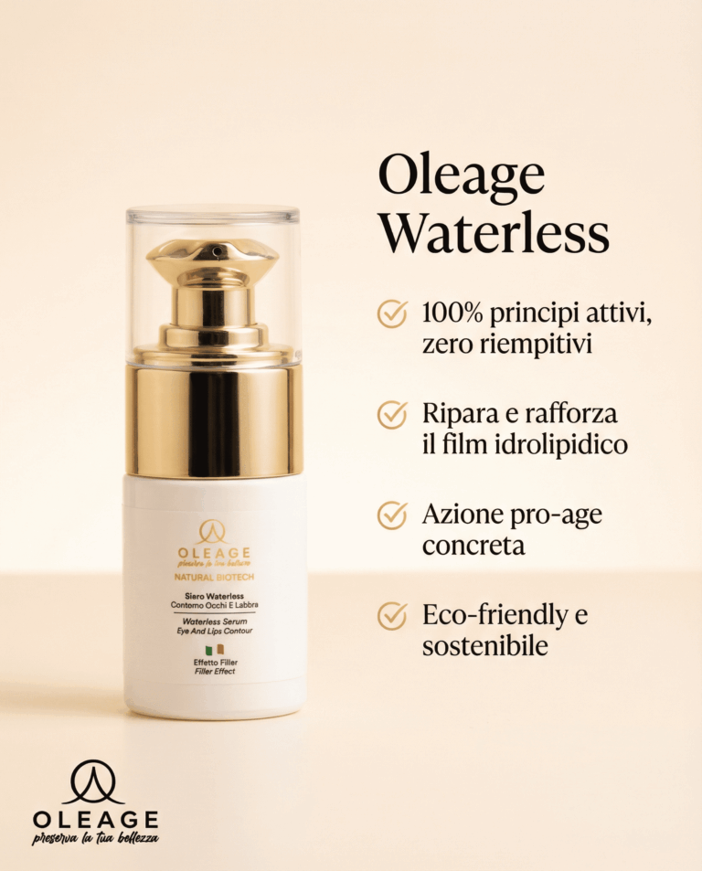 Siero Contorno Occhi e Labbra Biotech Oleage 3
