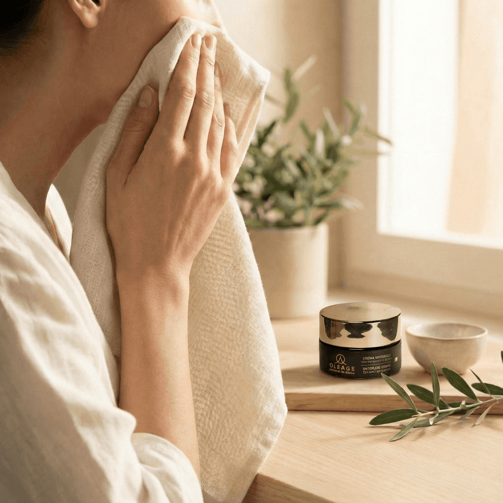 step 1 - contorno occhi crema nera